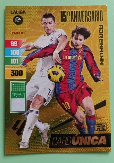 Cromo de fútbol de edición especial